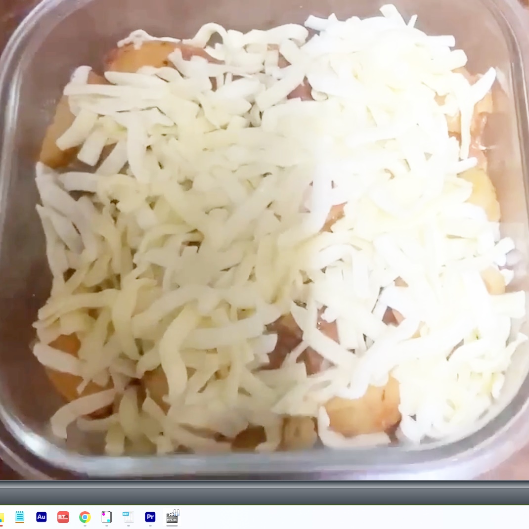 自分の畑のジャガイモで作ったポテトグラタン